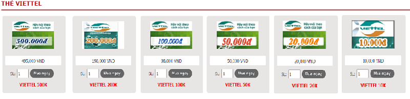 Bí Quyết Mua Thẻ Điện Thoại Online Chất Lượng - Giá Tốt