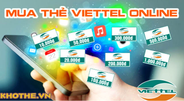 Mua thẻ Viettel online qua tài khoản ngân hàng đơn giản nhất