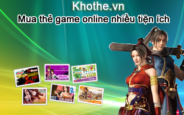 Mua Thẻ Game Online Với Nhiều Tiện Ích Đến Từ Khothe.vn