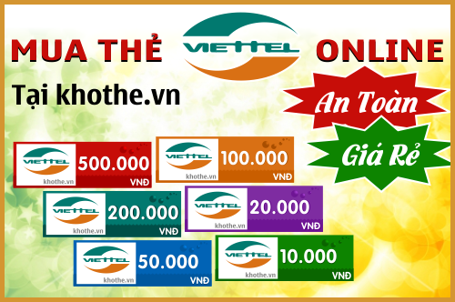 Hướng Dẫn Nạp Thẻ Garena Bằng Thẻ Điện Thoại Viettel