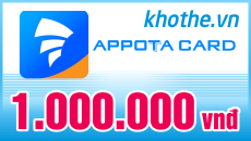 Thẻ Appota 1 triệu