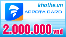 Thẻ Appota 2 triệu